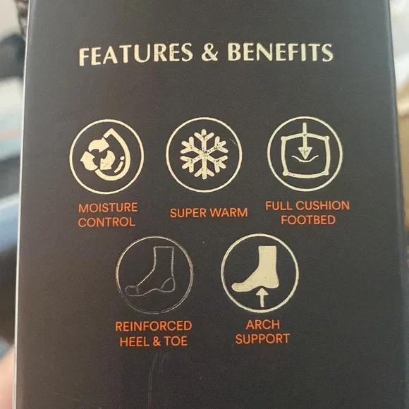 Rainforest 6 Pack Men’s Outdoor Crew Socks - Picture 4 of 6